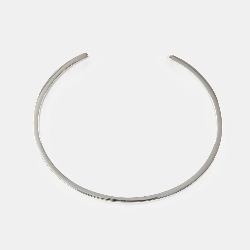 Silver Line Bangle