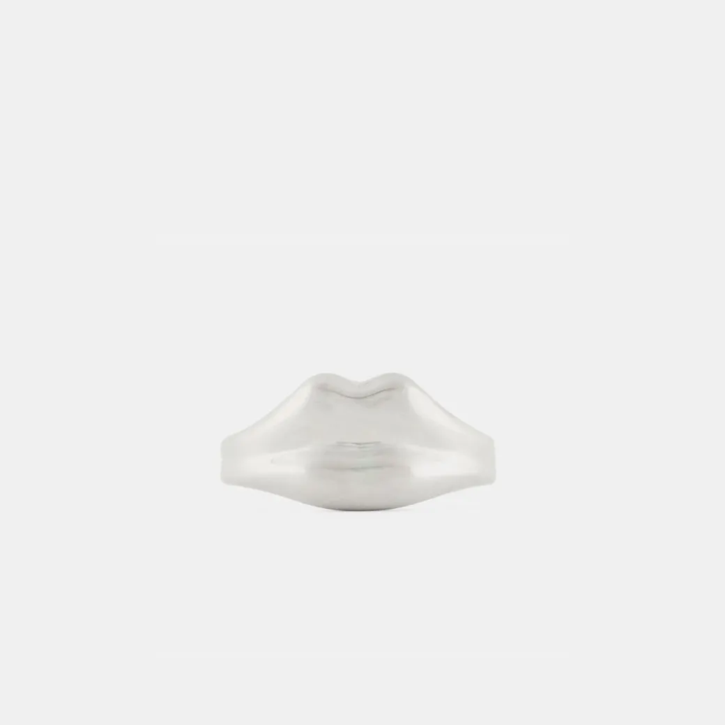 Silver Lip Ring