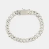 Silver 8mm Curb Bracelet