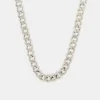 Silver 8mm Curb Chain
