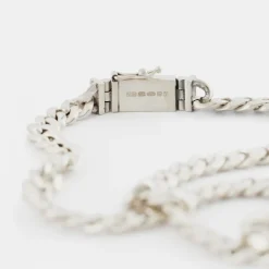 Silver 10mm Curb Chain