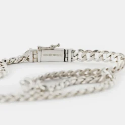 Silver 8mm Curb Chain