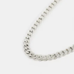 Silver 10mm Curb Chain