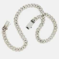 Silver 10mm Curb Chain