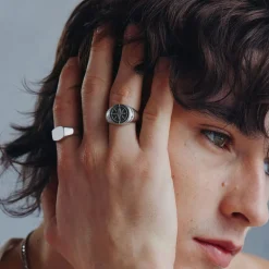 Silver Napoleon Ring