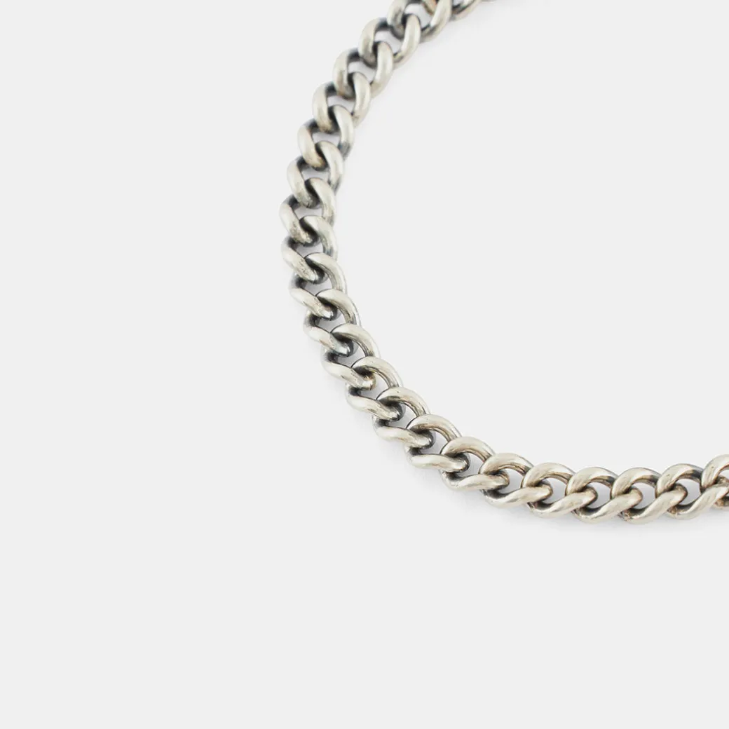 Silver Padlock Bracelet