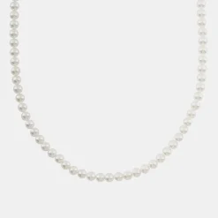 Silver Pearl Necklace
