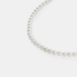 Silver Pearl Necklace