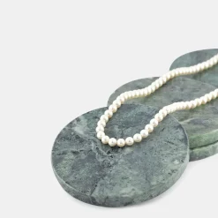 Silver Pearl Necklace