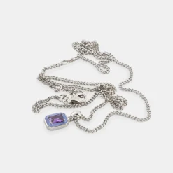 Silver Purple Blush Necklace - Limited Edition