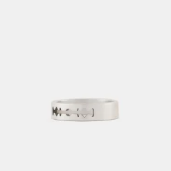 Silver Razor Ring