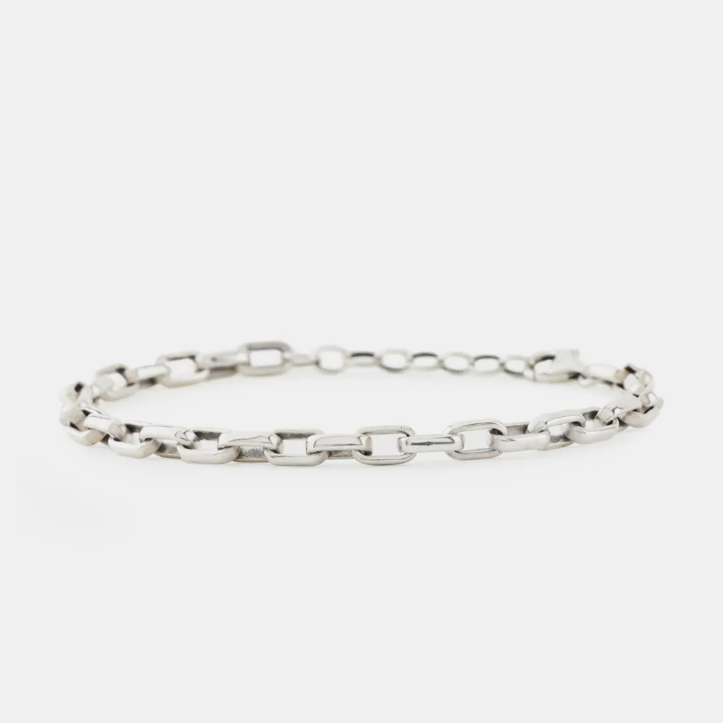 Silver Reaction Bracelet