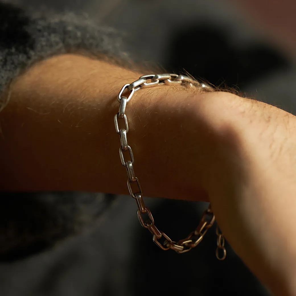 Silver Reaction Bracelet