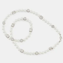 Silver Regal Pearl Necklace