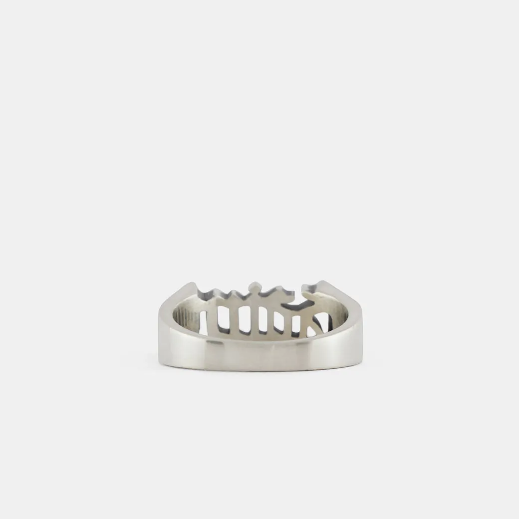 Silver Reverse Ring