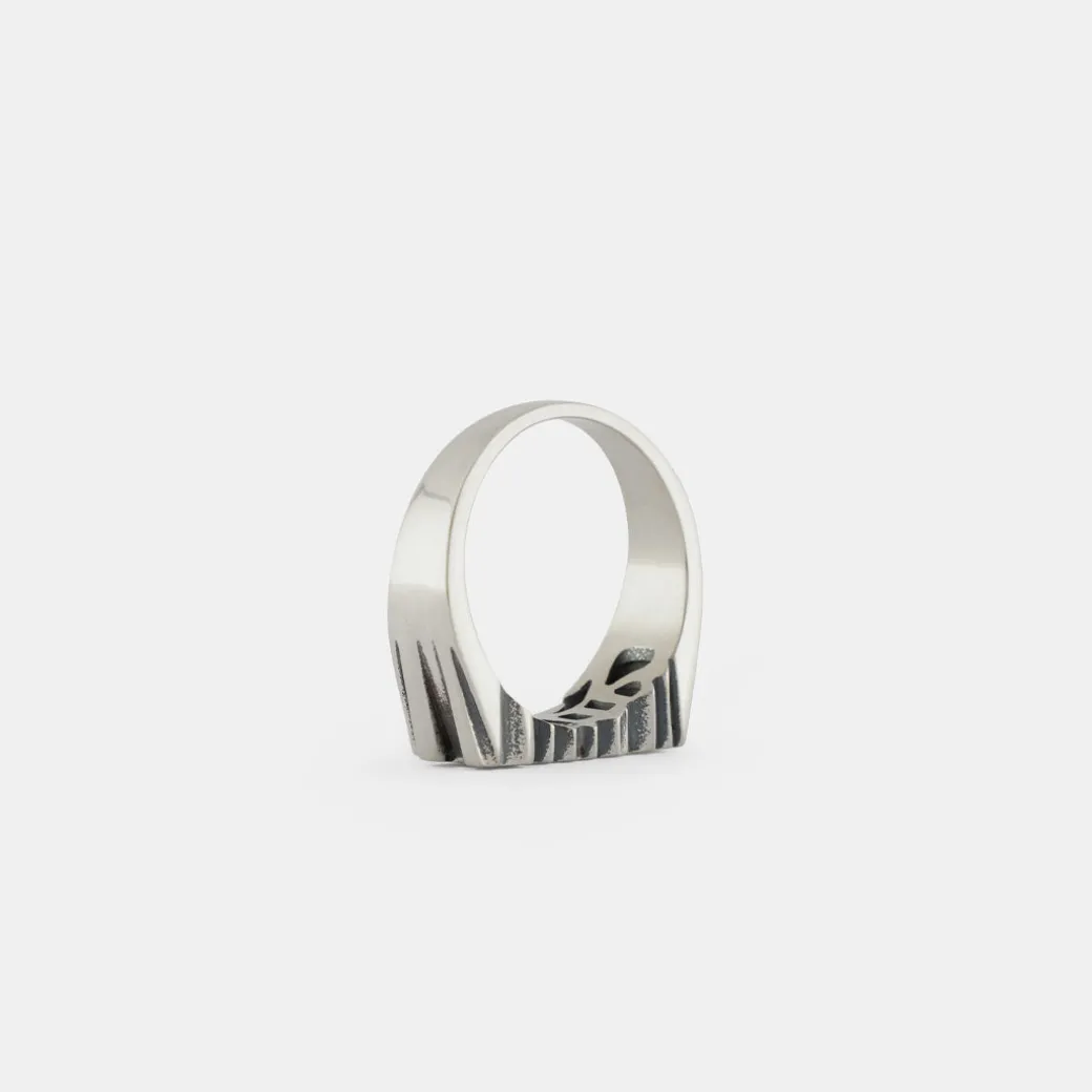 Silver Reverse Ring