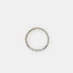 Silver Ridge Band Ring