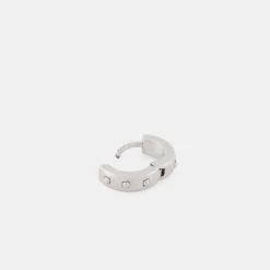 Silver Rivet Earring