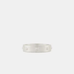 Silver Rivet Ring