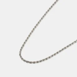 Silver Rope Necklace