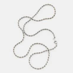 Silver Rope Necklace