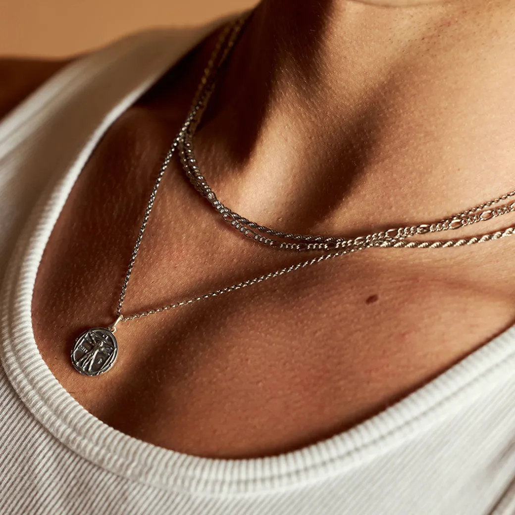 Silver Rope Necklace