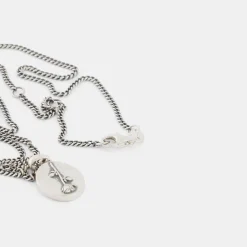 Silver Rose Necklace
