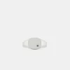 Silver Sapphire Birthstone Ring