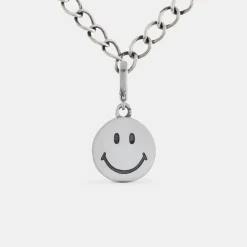 Silver Smiley Pendant
