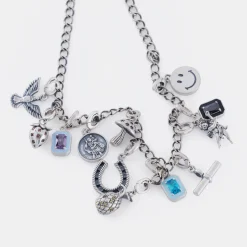 Silver Smiley Pendant