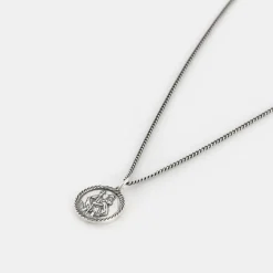 Silver St Christopher Necklace