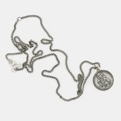 Silver St Christopher Necklace
