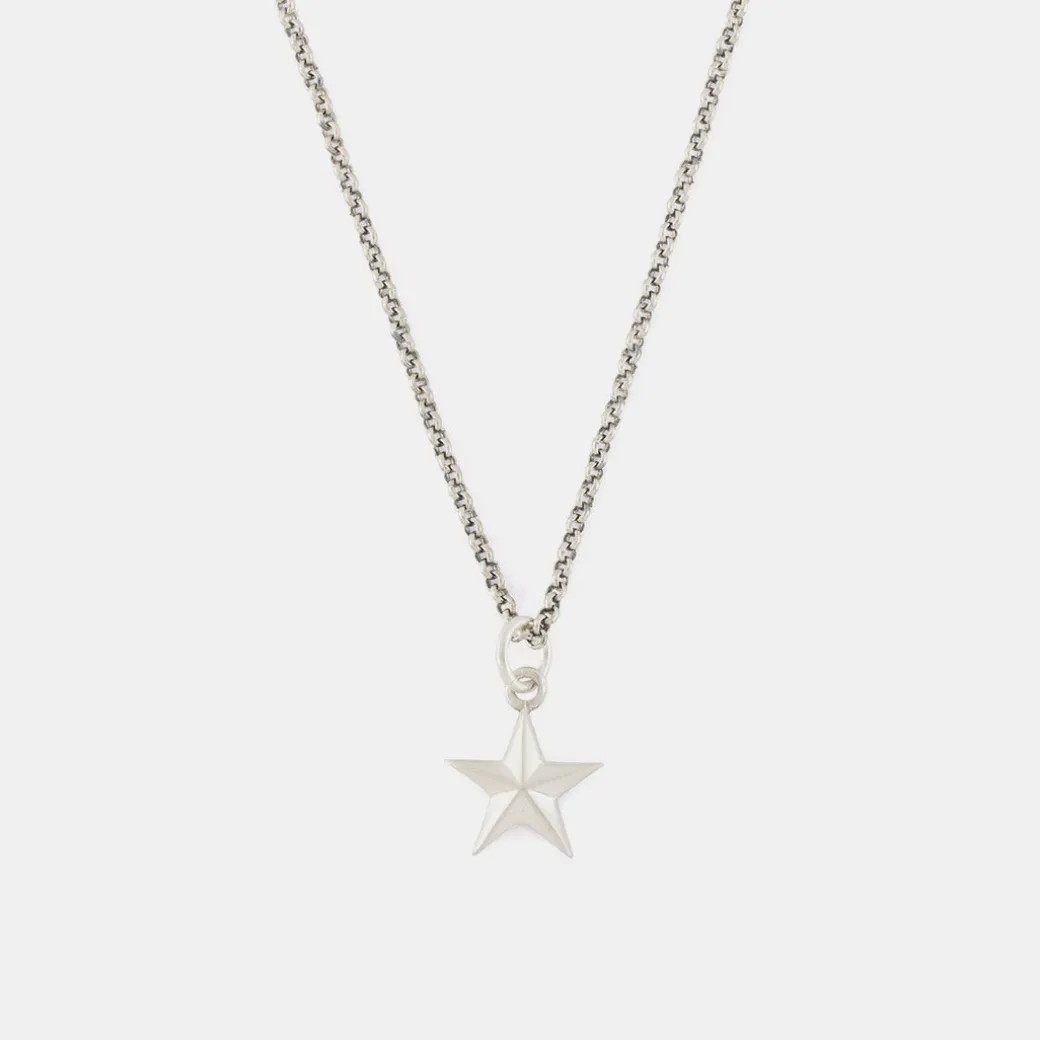 Silver Star Necklace