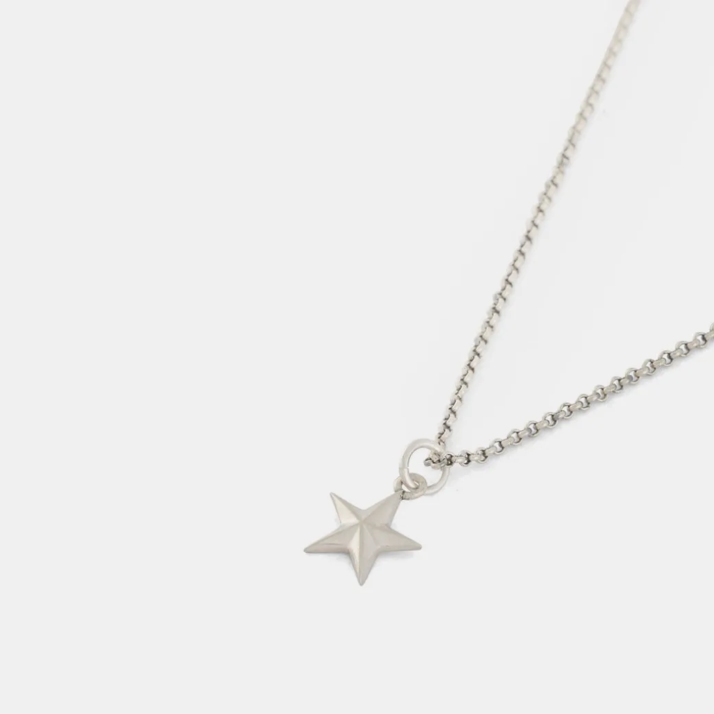 Silver Star Necklace