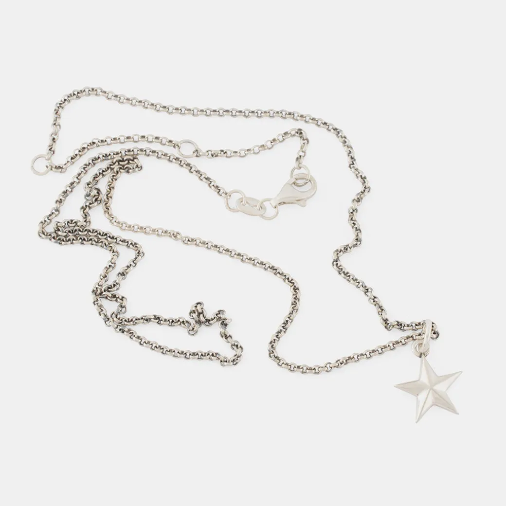 Silver Star Necklace