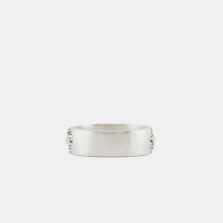 Silver Statue Band Ring