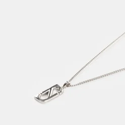Silver Trademark Necklace