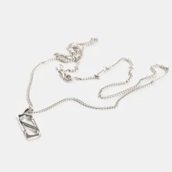 Silver Trademark Necklace
