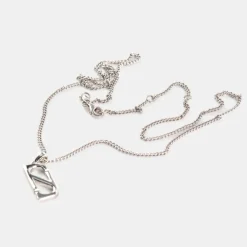 Silver Trademark Necklace