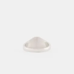 Silver Trademark Signet Ring