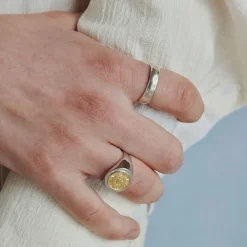Silver Traditional Hallmark Ring