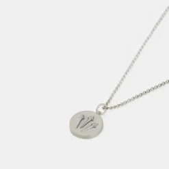 Silver Trinity Sword Necklace