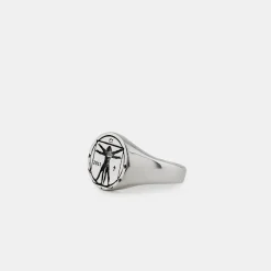 Silver Vitruvian Ring