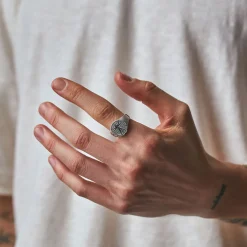 Silver Vitruvian Ring