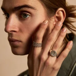 Silver Vitruvian Ring