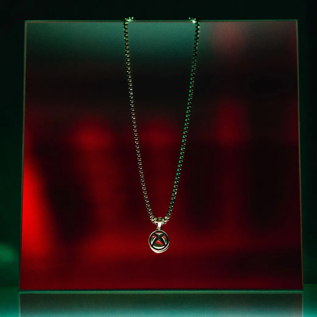 Silver Xbox Necklace