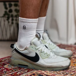 White Icon Socks
